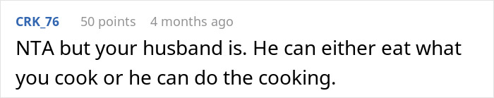 Husband Yells At Wife For Cooking The Same Thing After He Didn’t Let Her Buy Different Ingredients