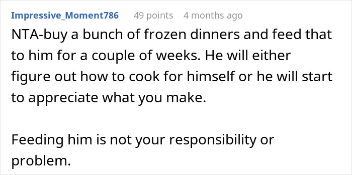 Husband Yells At Wife For Cooking The Same Thing After He Didn’t Let Her Buy Different Ingredients