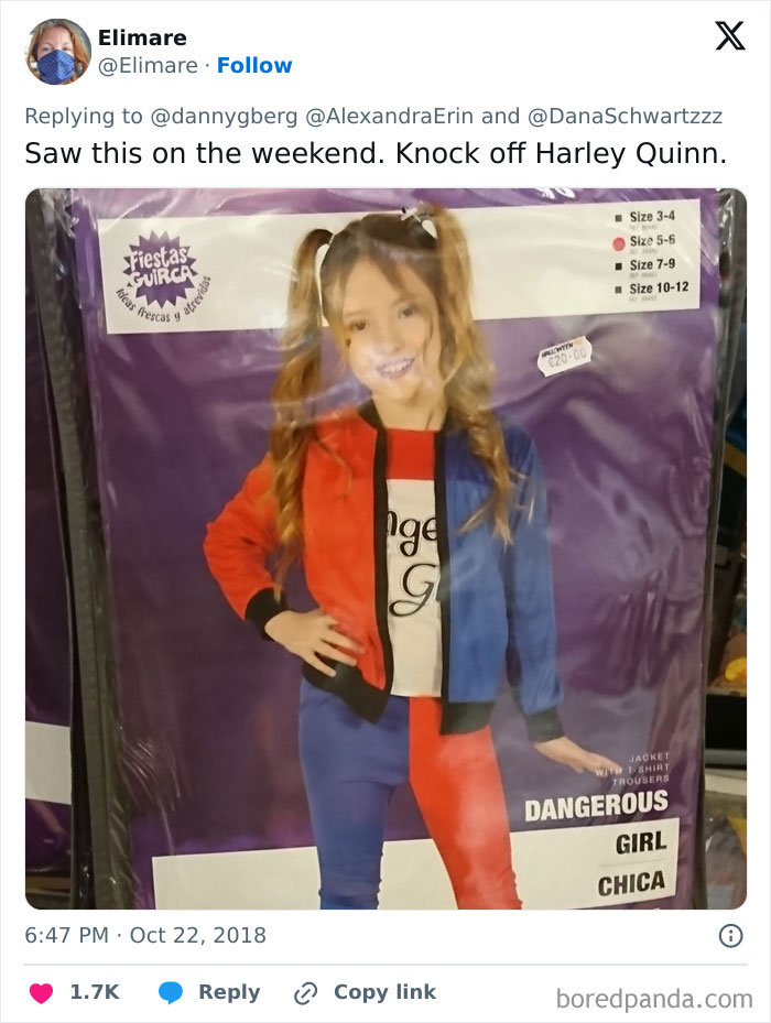 People Are Sharing 71 Of The Funniest Off-Brand Halloween Costumes They’ve Found (New Pics)
