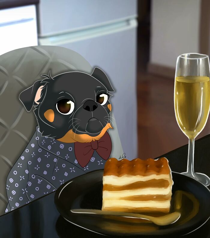 25 Adorable Disney-Style Pet Portraits That Might Melt Your Heart (New Pics)