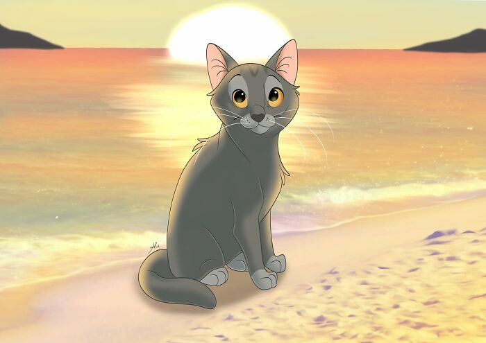 25 Adorable Disney-Style Pet Portraits That Might Melt Your Heart (New Pics)