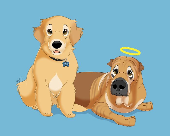 25 Adorable Disney-Style Pet Portraits That Might Melt Your Heart (New Pics)