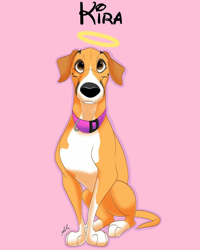 25 Adorable Disney-Style Pet Portraits That Might Melt Your Heart (New Pics)