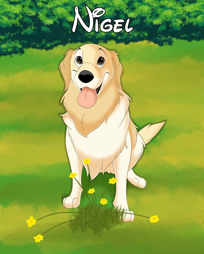 25 Adorable Disney-Style Pet Portraits That Might Melt Your Heart (New Pics)