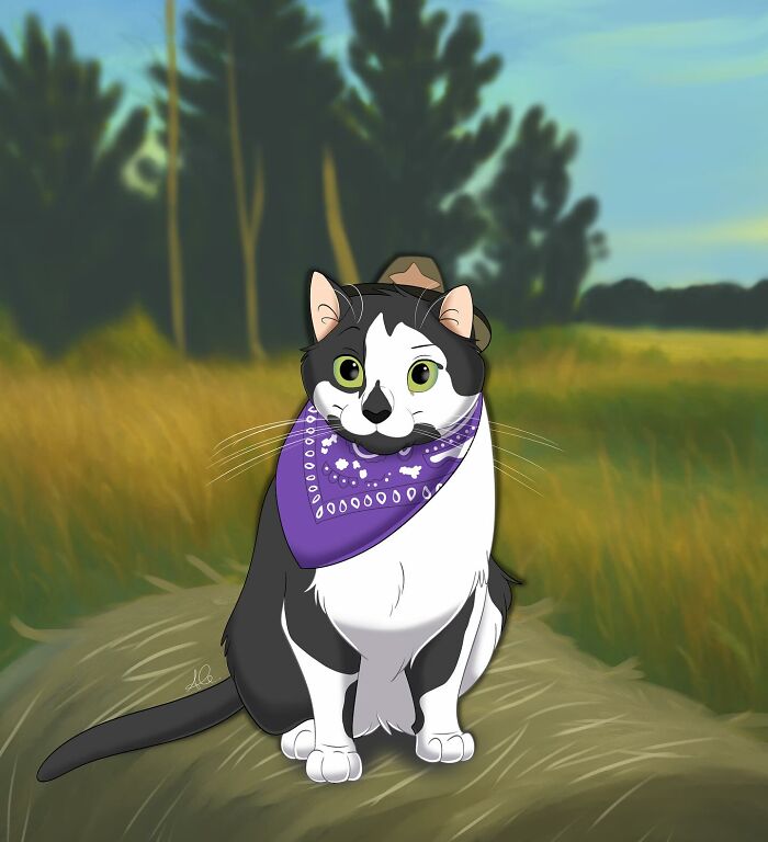 25 Adorable Disney-Style Pet Portraits That Might Melt Your Heart (New Pics)