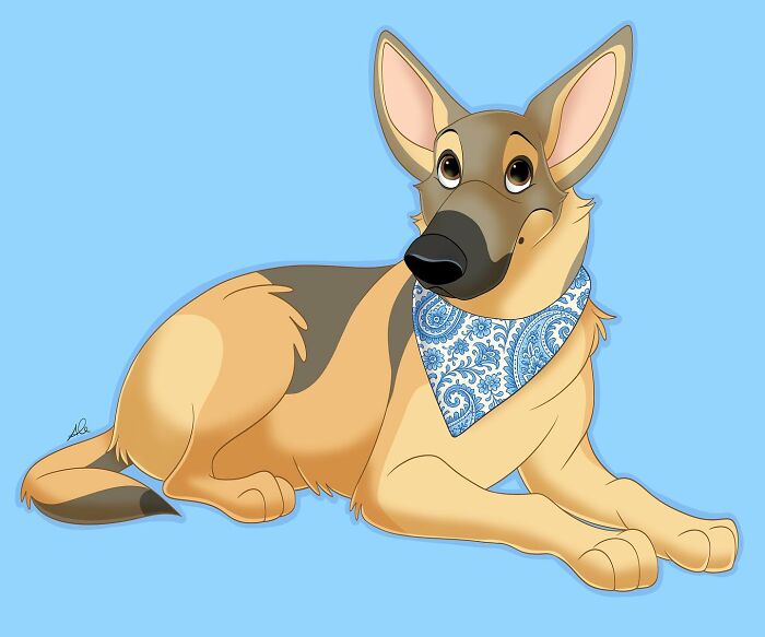 25 Adorable Disney-Style Pet Portraits That Might Melt Your Heart (New Pics)
