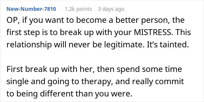 “Sick Of Myself”: Man Leaves Wife For A Younger Woman, Wakes Up To The Brutal Truth He Got Himself Into