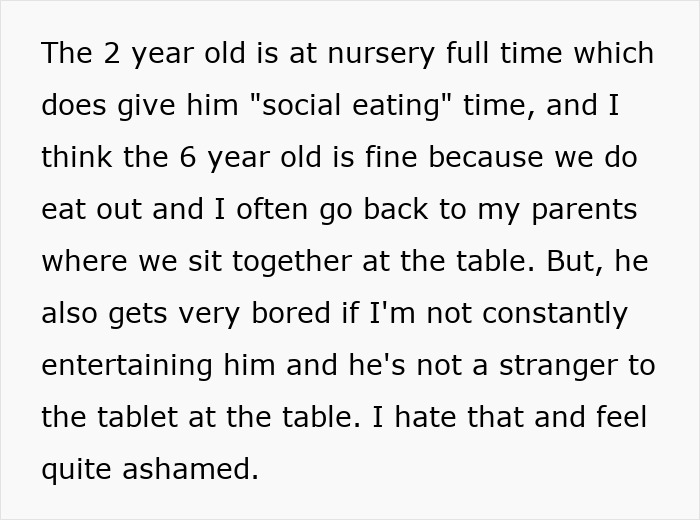 Mom Feels She&#8217;s &#8220;Fighting A Losing Battle” As Her Wish To Eat Together With Fam Faces Many Hurdles