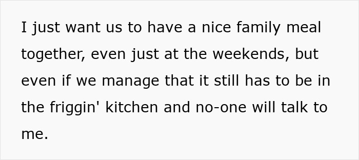 Mom Feels She&#8217;s &#8220;Fighting A Losing Battle” As Her Wish To Eat Together With Fam Faces Many Hurdles