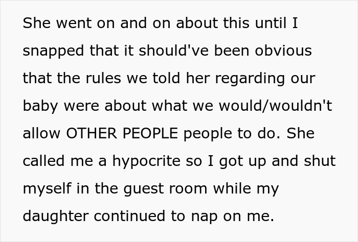 Woman Kisses Her Own Baby In Front Of MIL, Tells Her To Stop Because She’s Not Allowed To
