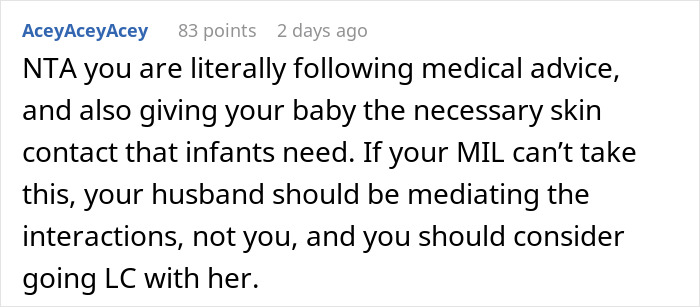 Woman Kisses Her Own Baby In Front Of MIL, Tells Her To Stop Because She’s Not Allowed To