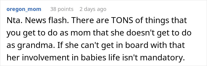 Woman Kisses Her Own Baby In Front Of MIL, Tells Her To Stop Because She’s Not Allowed To