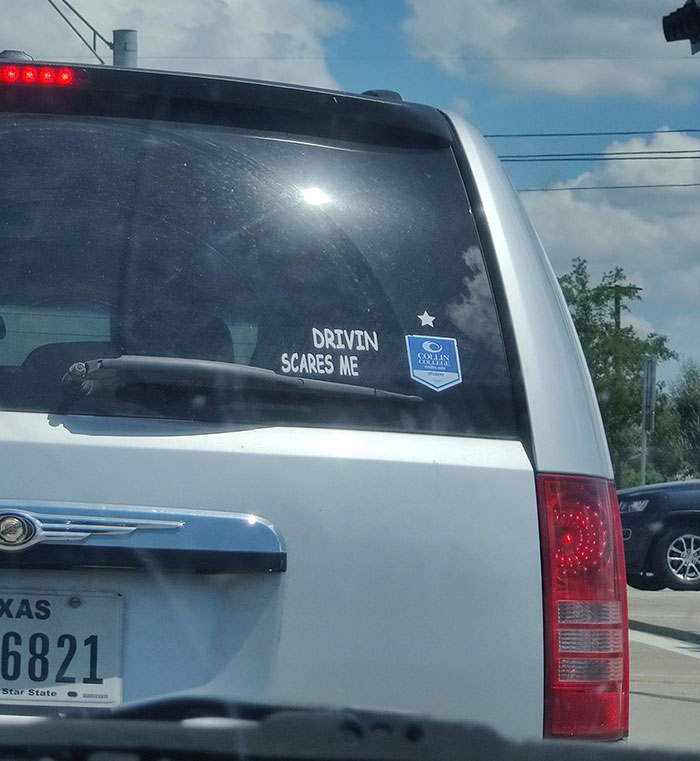 79 Drivers Share The Funniest Bumper Stickers They&#8217;ve Spotted On The Road (New Pics)