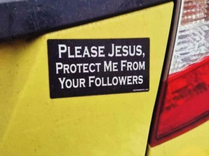 79 Drivers Share The Funniest Bumper Stickers They&#8217;ve Spotted On The Road (New Pics)