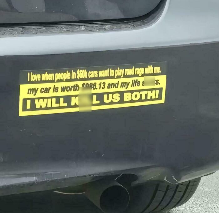 79 Drivers Share The Funniest Bumper Stickers They&#8217;ve Spotted On The Road (New Pics)