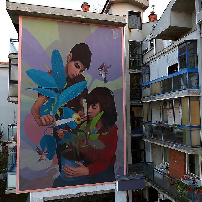 60 Colorful Murals By Artez That Bring Cities To Life