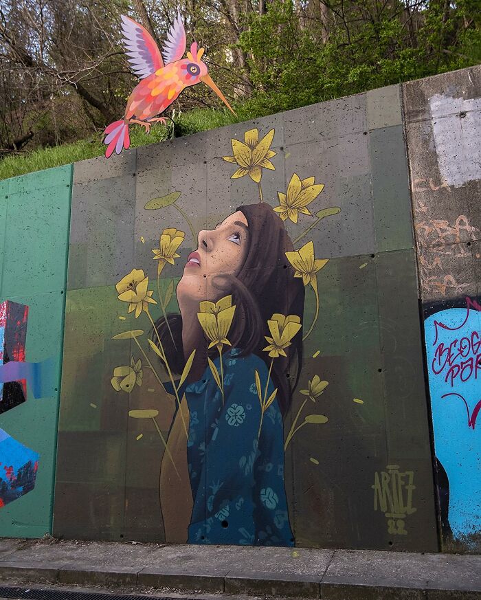 60 Colorful Murals By Artez That Bring Cities To Life