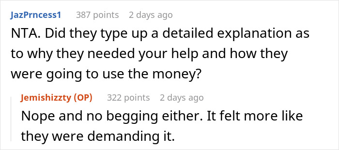 Parents Spoil Daughter So Much That They Go Broke, Ask Son Who They Neglected For Help