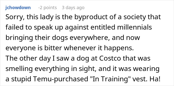 “You Look Perfectly Healthy”: Lady Attacks Shopper For Service Dog Fraud, Begs For Forgiveness Moments Later