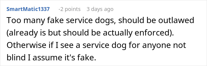 “You Look Perfectly Healthy”: Lady Attacks Shopper For Service Dog Fraud, Begs For Forgiveness Moments Later