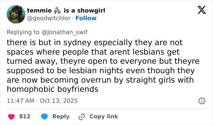 Men-Only Gay Bar Sparks Massive Outrage As Lesbians Accuse It Of &#8216;Blatant Misogyny&#8217; After Viral Post