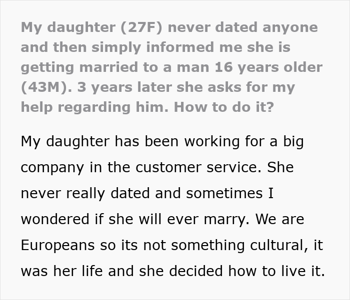 27YO Marries Her Much Older Boss, Asks Mom For Help After Realizing He’s Not Prince Charming