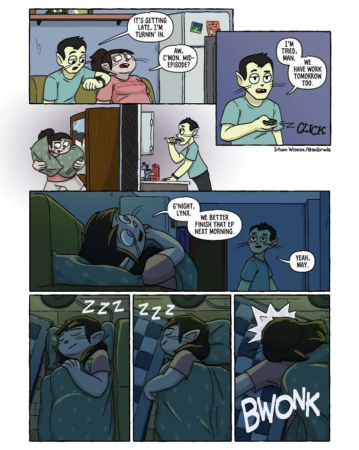 From Awkward To Absurd: Everyday Moments Perfectly Captured By This Comic Artist