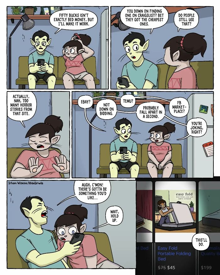 From Awkward To Absurd: Everyday Moments Perfectly Captured By This Comic Artist