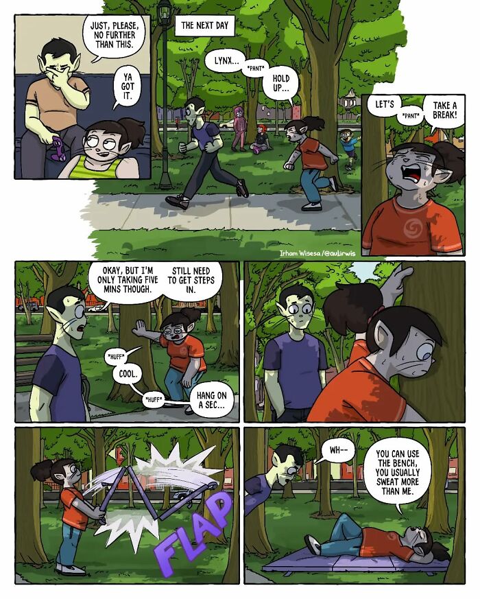 From Awkward To Absurd: Everyday Moments Perfectly Captured By This Comic Artist