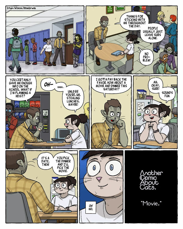 From Awkward To Absurd: Everyday Moments Perfectly Captured By This Comic Artist