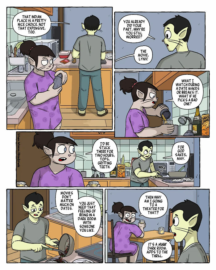 From Awkward To Absurd: Everyday Moments Perfectly Captured By This Comic Artist