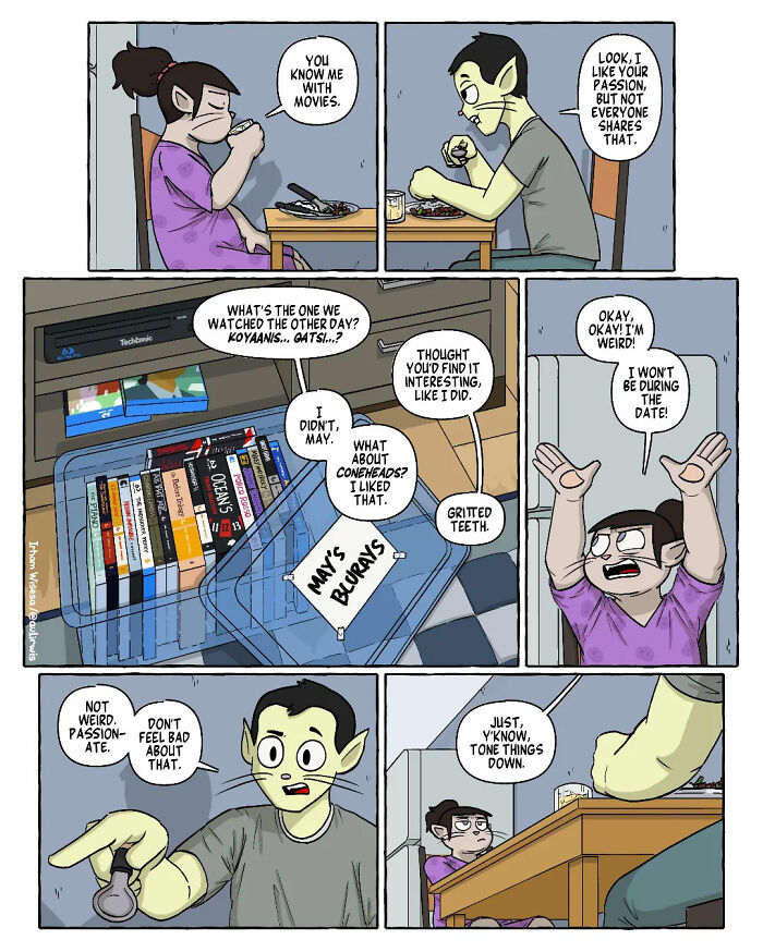 From Awkward To Absurd: Everyday Moments Perfectly Captured By This Comic Artist