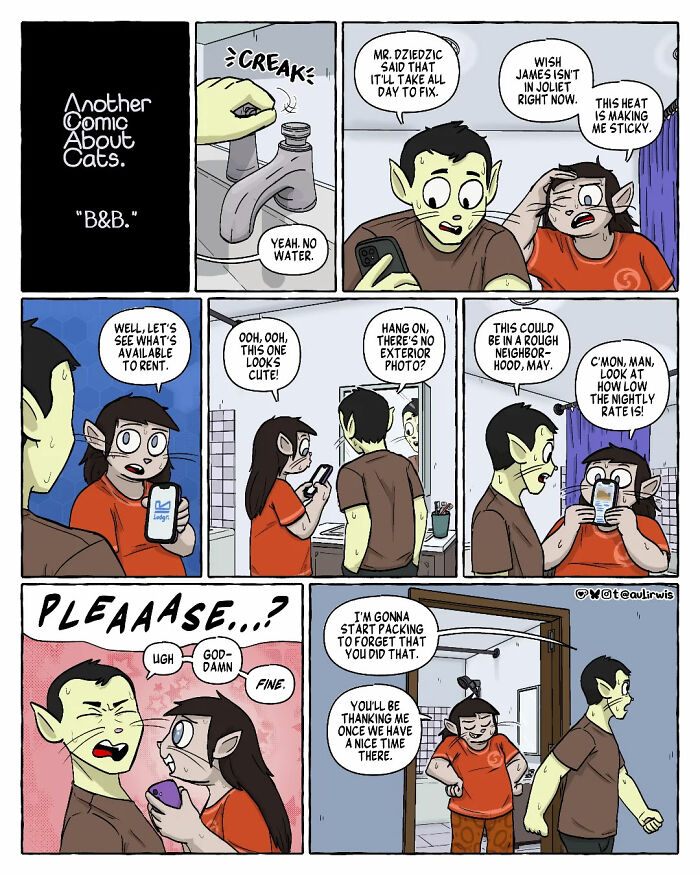 From Awkward To Absurd: Everyday Moments Perfectly Captured By This Comic Artist