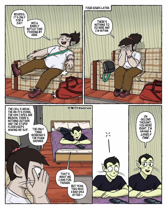 From Awkward To Absurd: Everyday Moments Perfectly Captured By This Comic Artist