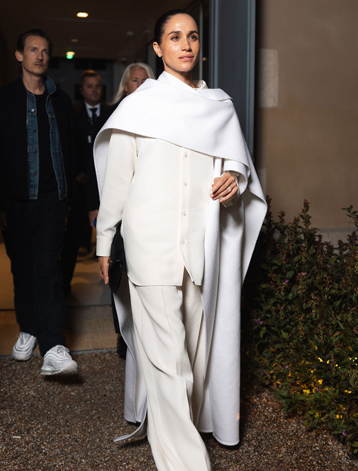 Meghan Markle Apparently Invited Herself To Paris Fashion Week, Balenciaga Designer Tells It All