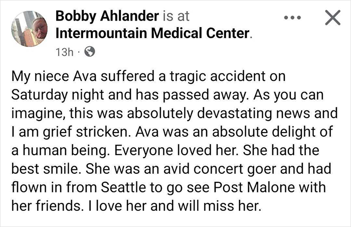 Woman, 23, Loses Her Life In &#8220;Freak Accident&#8221; At Music Festival She Attended To See Post Malone