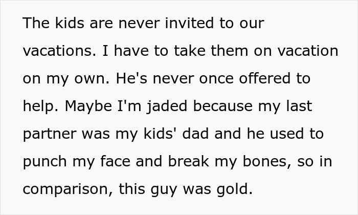 Mom Of 3 Kids Gets No Financial Help From Rich BF Of 10 Years, Wonders If This Is Normal