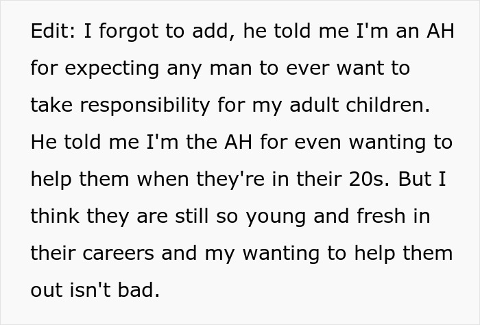 Mom Of 3 Kids Gets No Financial Help From Rich BF Of 10 Years, Wonders If This Is Normal
