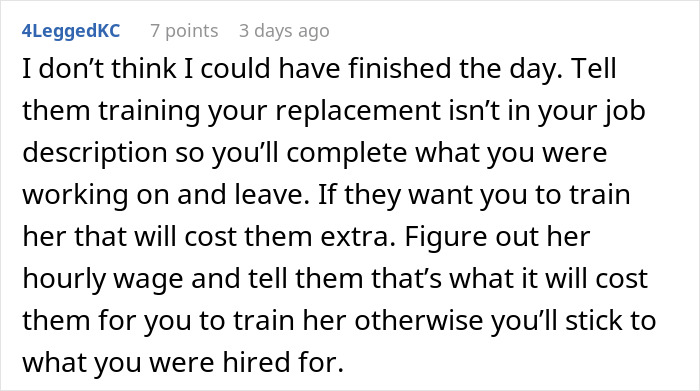 “Didn’t Value Me”: Woman Refuses To Train Her Replacement After Finding Out How Much She’ll Be Paid