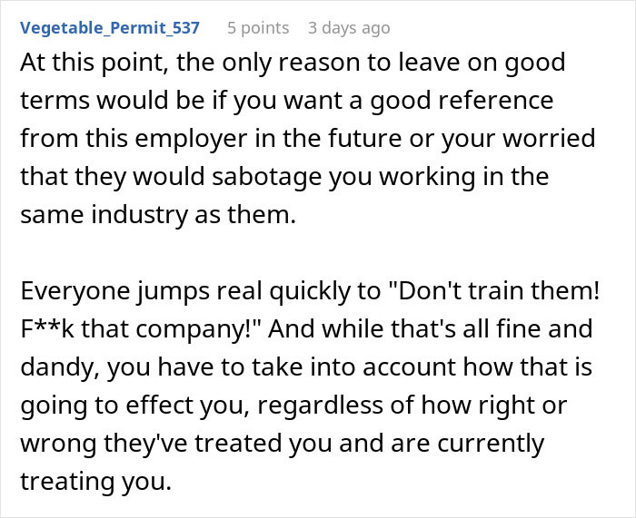 “Didn’t Value Me”: Woman Refuses To Train Her Replacement After Finding Out How Much She’ll Be Paid