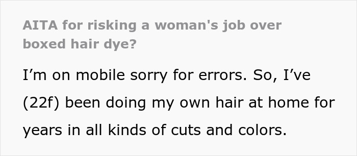 Customer Gets Shamed By Salon Employee Over Box Dye, Decides A One-Star Review Is The Best Revenge