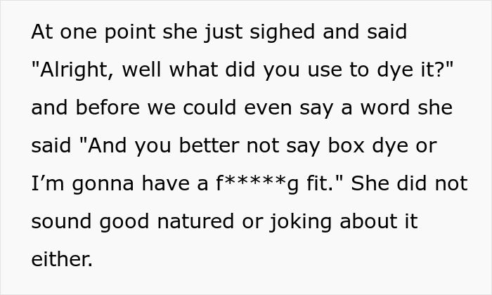 Customer Gets Shamed By Salon Employee Over Box Dye, Decides A One-Star Review Is The Best Revenge