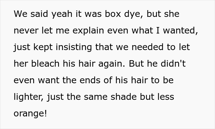 Customer Gets Shamed By Salon Employee Over Box Dye, Decides A One-Star Review Is The Best Revenge