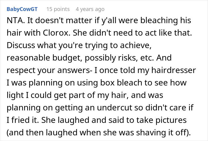 Customer Gets Shamed By Salon Employee Over Box Dye, Decides A One-Star Review Is The Best Revenge
