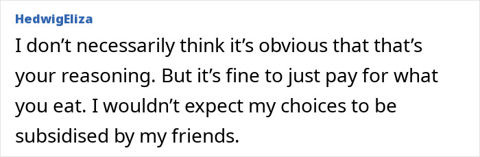 Woman Is Tired Of Splitting The Restaurant Bill With Her Overweight Friends, Asks For Help
