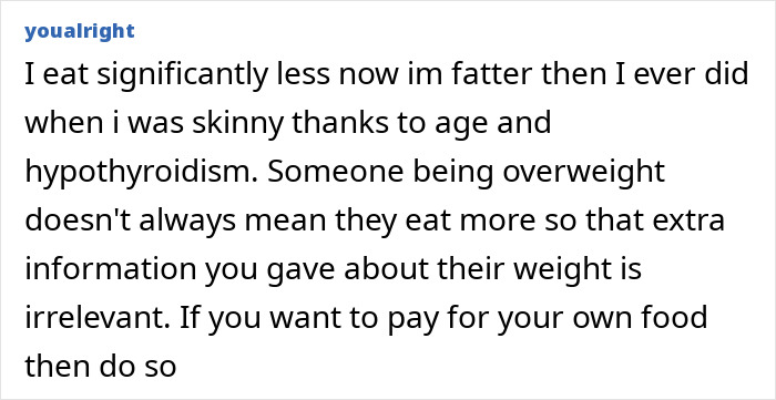 Woman Is Tired Of Splitting The Restaurant Bill With Her Overweight Friends, Asks For Help