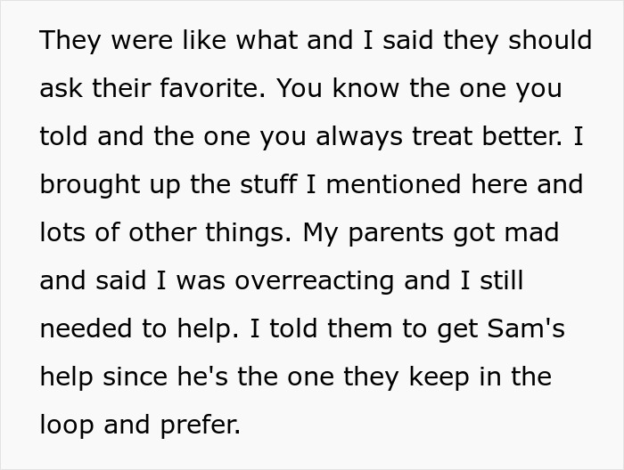 “Forgotten” Son Finally Snaps Over His Parents’ Blatant Favoritism For His Bro, They’re Stunned