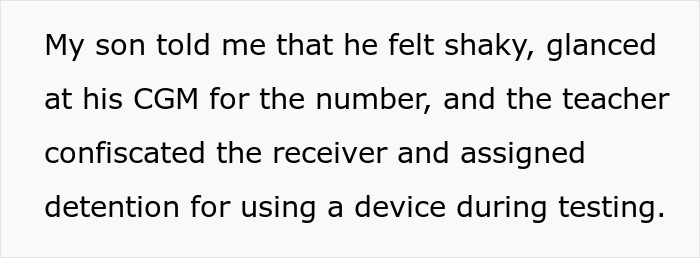 Teacher Seizes Diabetic Student’s Medical Device During Class, Outraged Mom Takes Legal Steps