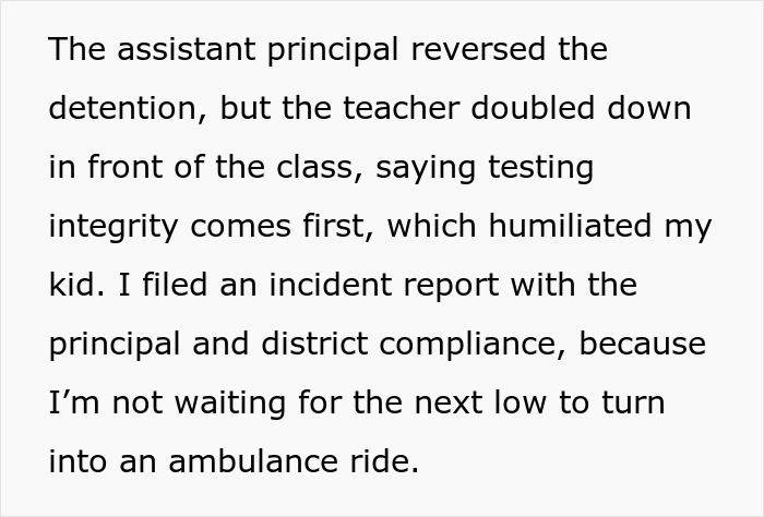 Teacher Seizes Diabetic Student’s Medical Device During Class, Outraged Mom Takes Legal Steps
