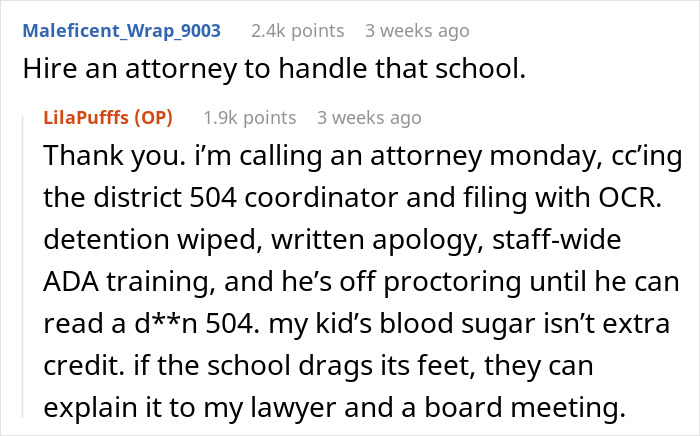 Teacher Seizes Diabetic Student’s Medical Device During Class, Outraged Mom Takes Legal Steps